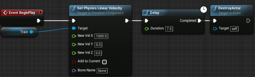 Devlog Train Movement